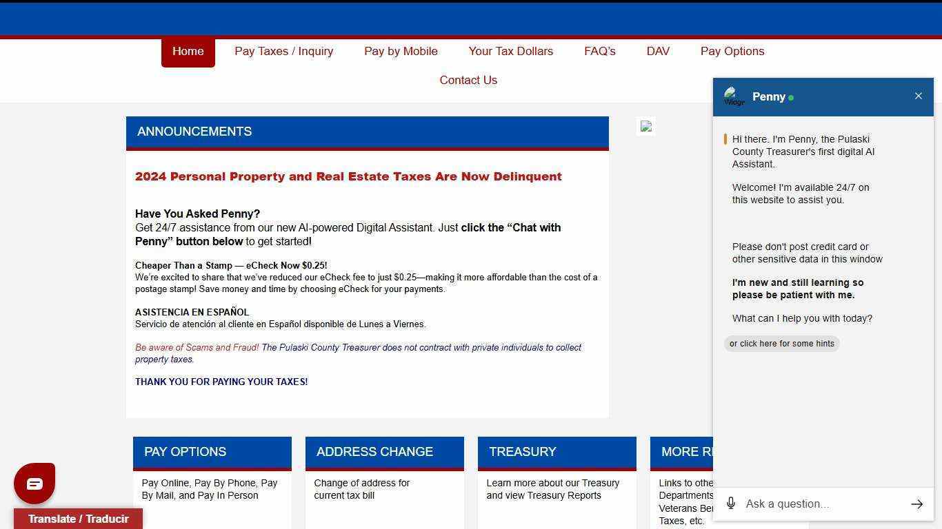 Pulaski County Treasurer – Little Rock, Arkansas – Debra Buckner – personal property tax and real estate taxes | Pulaski County Treasurer – personal property taxes and real estate taxes – Debra Buckner – Little Rock, Arkansas